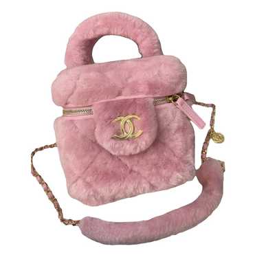 Chanel Vanity faux fur handbag - image 1