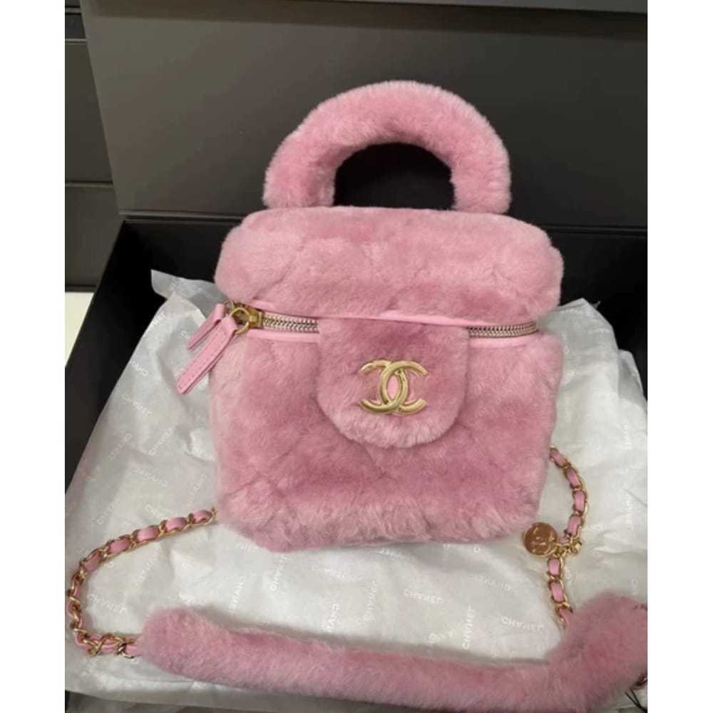 Chanel Vanity faux fur handbag - image 2