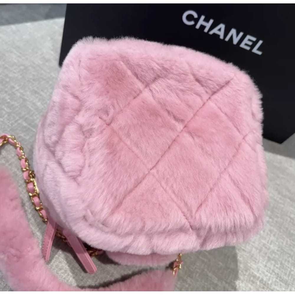 Chanel Vanity faux fur handbag - image 8