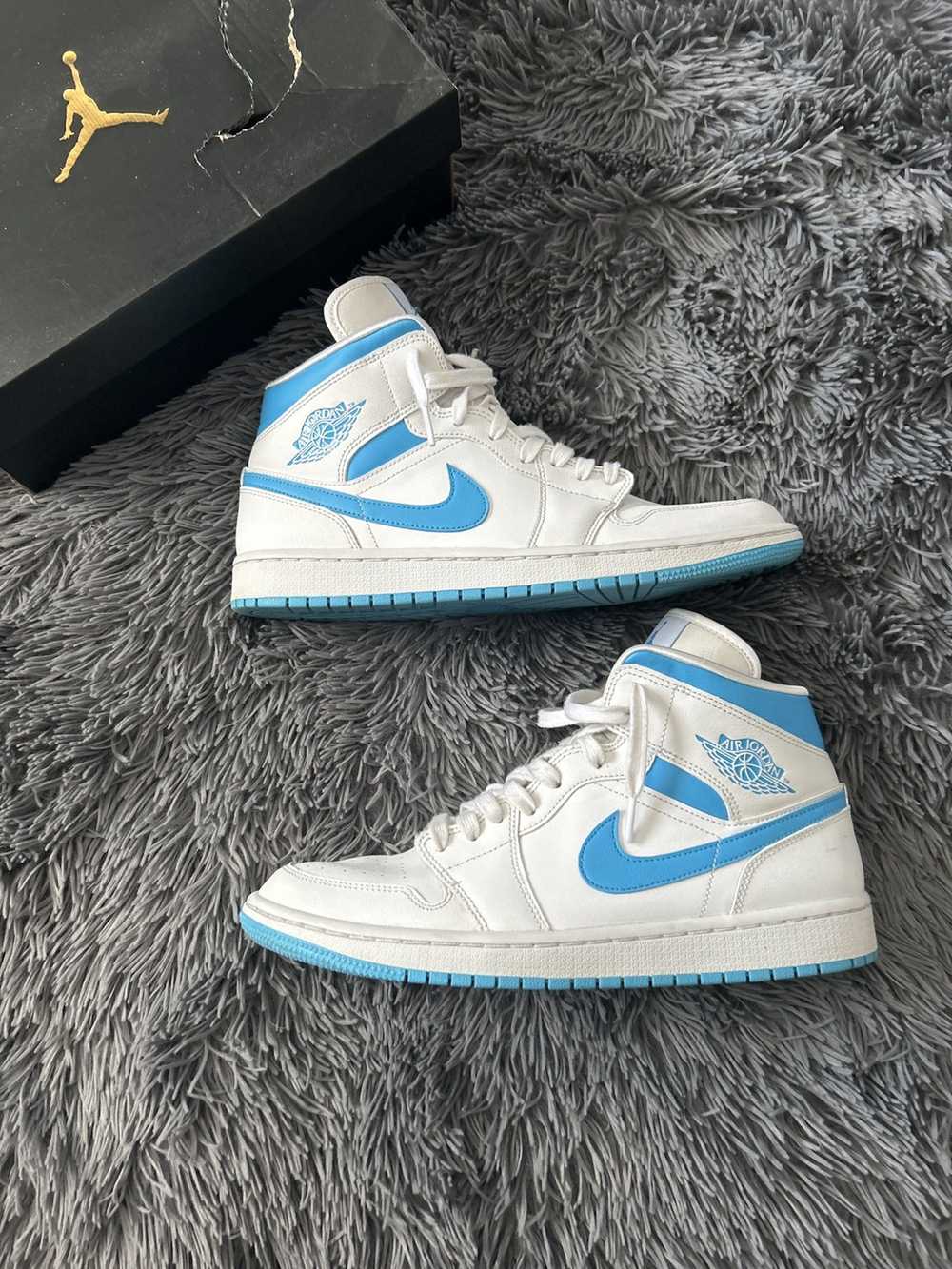 Jordan Brand Jordan 1 Mid UNC - image 1