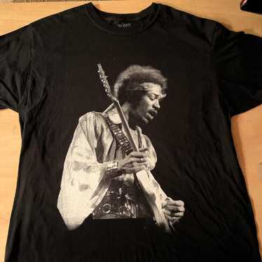 Band Tees × Jimi Hendrix Retro Jimi Hendrix black… - image 1