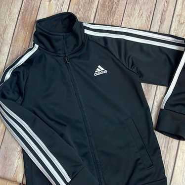 Adidas Adidas zippered jacket - black size 6 kids - image 1