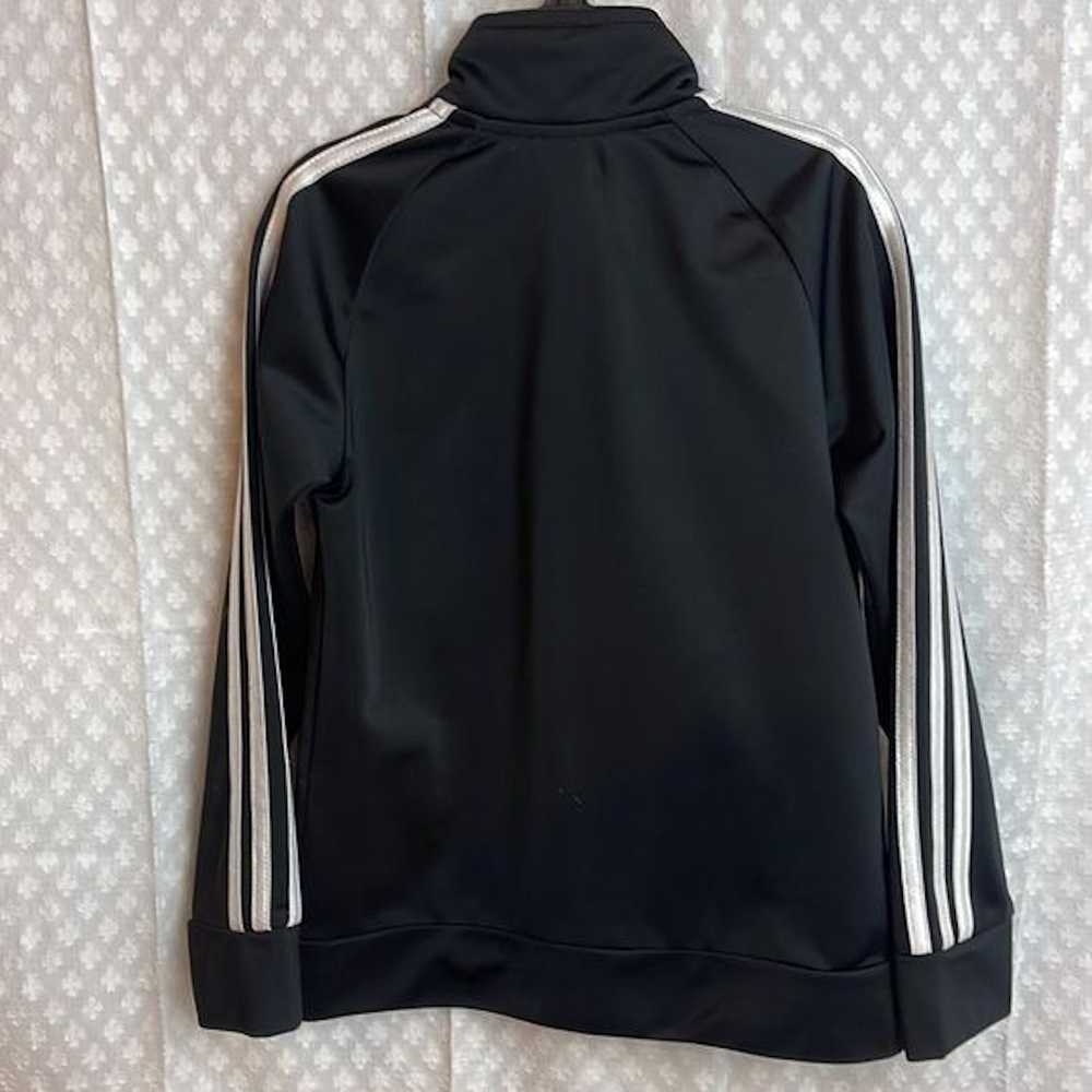 Adidas Adidas zippered jacket - black size 6 kids - image 4