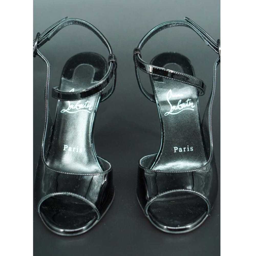 Christian Louboutin Patent leather sandal - image 2
