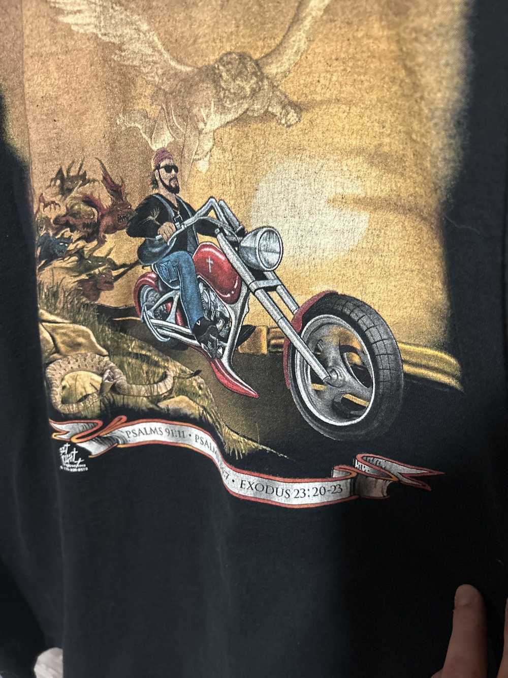 Designer × Harley Davidson × Vintage Vintage Ride… - image 2