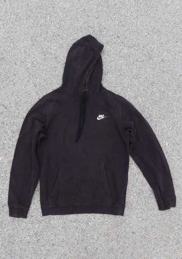 Nike Black Embroidered Nike Hoodie