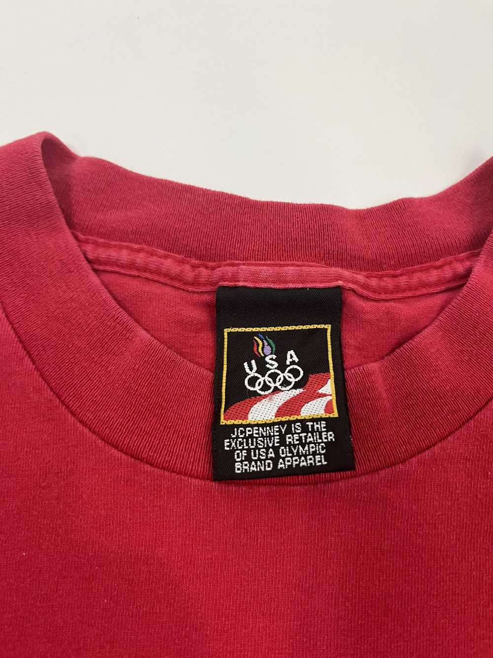 Streetwear × Usa Olympics × Vintage 1992 Red Olym… - image 3