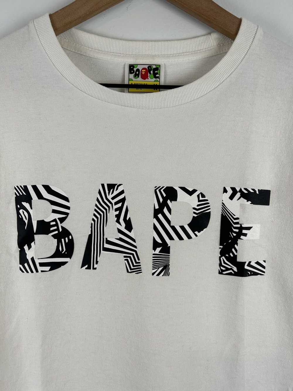 Bape Bape Logo Print T-Shirt - image 3