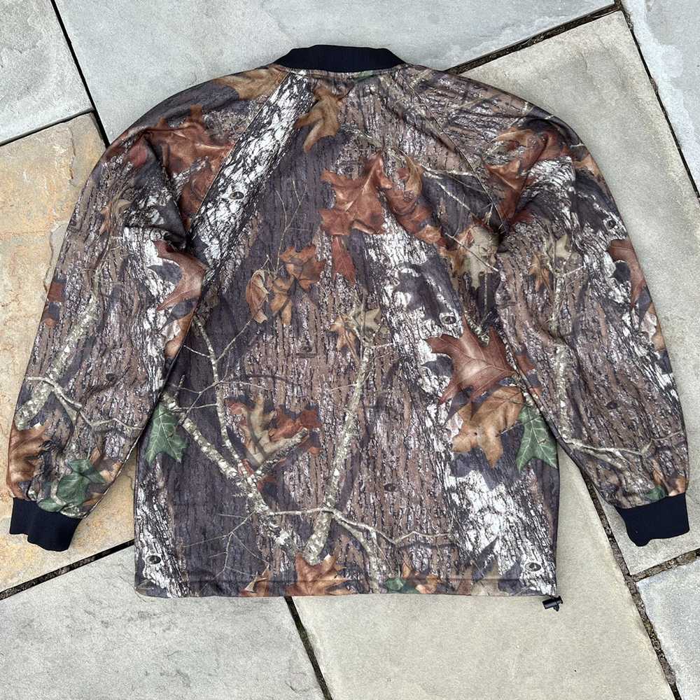 Mossy Oaks × Vintage Y2K Woodland Camo Bomber Mos… - image 2