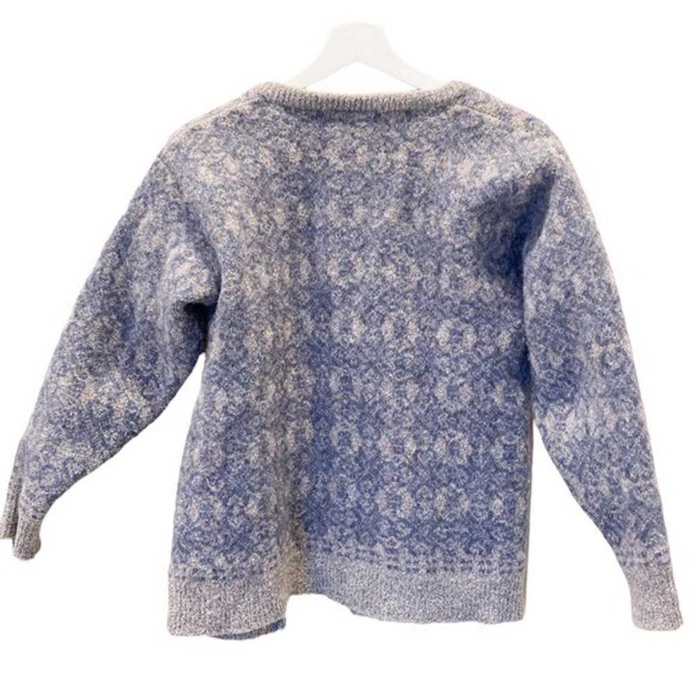 Nordic made in Scotland wool cardigan sweater - image 3