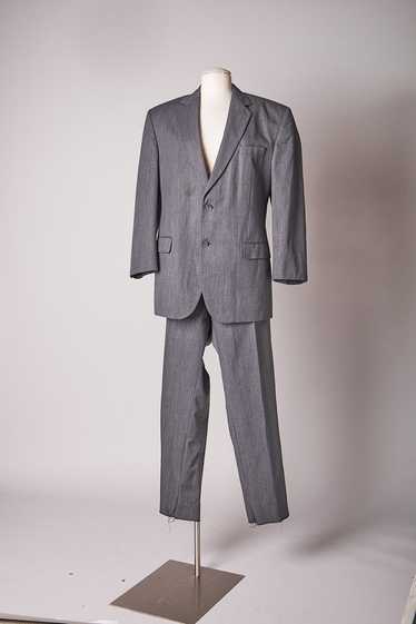 Stafford Vintage 1980s Dark Gray Suit