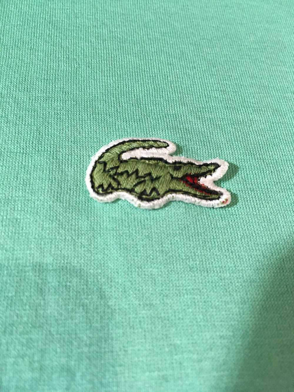 Izod × Lacoste XL Green Vintage 1980s / 1990s Emb… - image 2