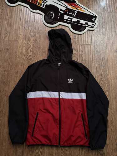 Adidas Adidas Black & Red Windbreaker