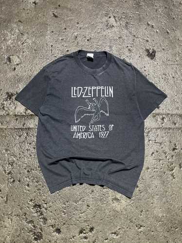 Band Tees × Led Zeppelin × Vintage Crazy Led Zeppe