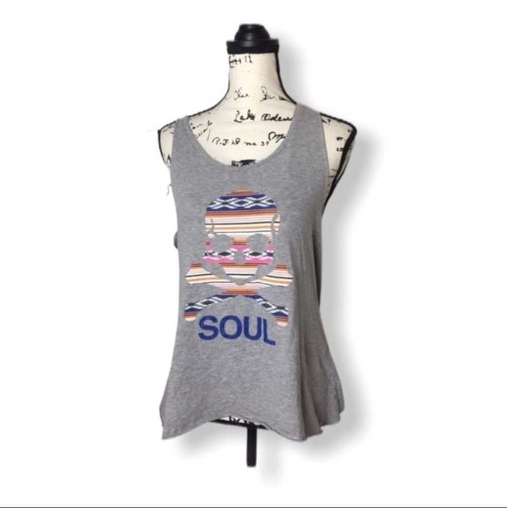 Other Soul Cycle Skull Workout tank - image 1