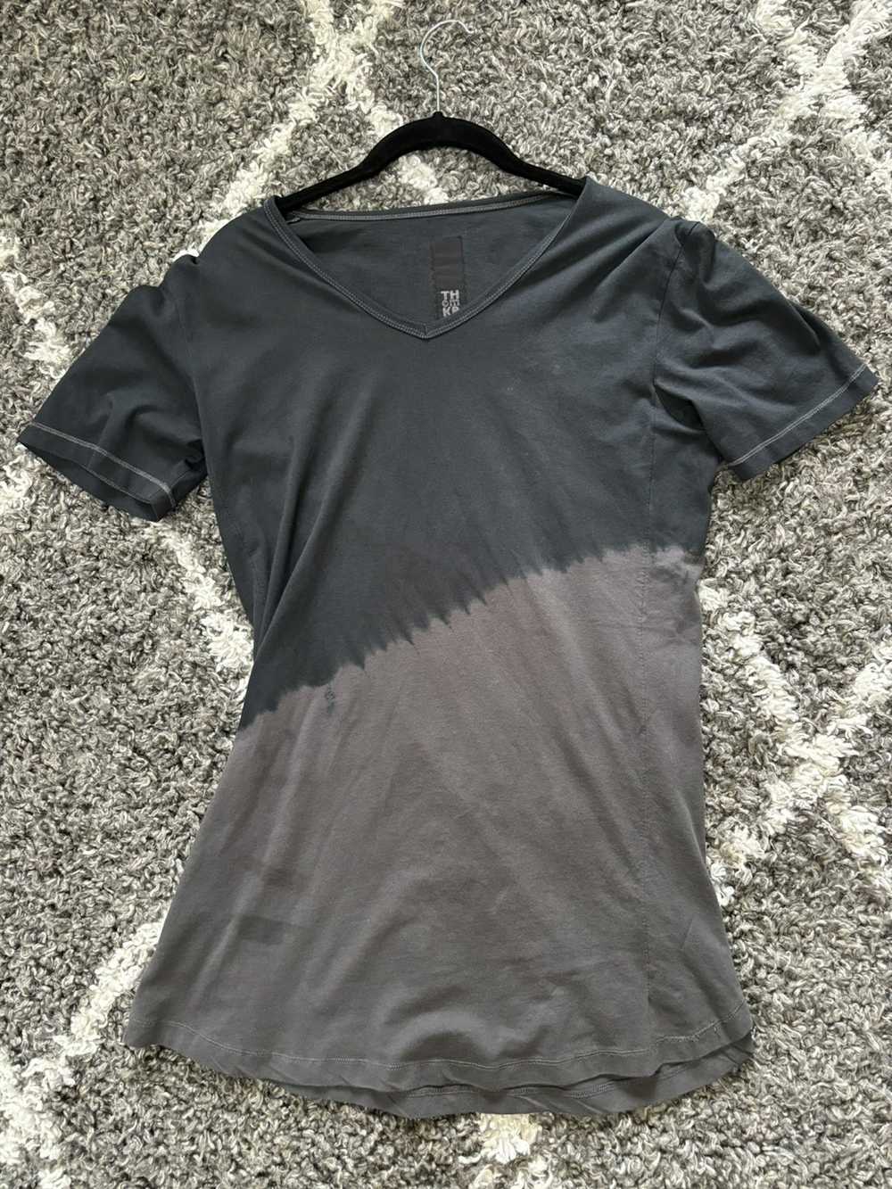 Thom Krom Dual Colored Shirt - image 1