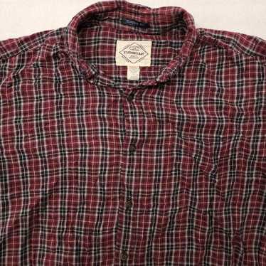 St. Johns Bay St Johns Bay Tartan Flannel Shirt M… - image 1