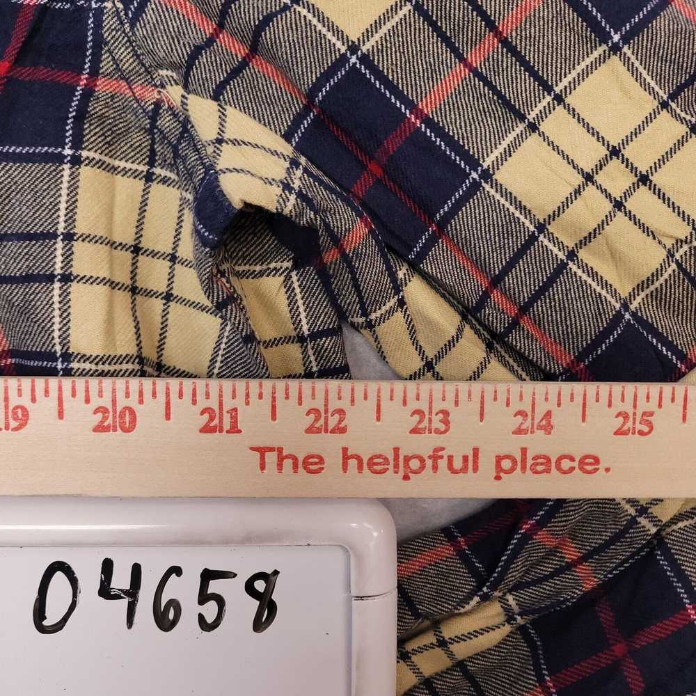 Merona Merona Tartan Flannel Shirt Mens Size Extr… - image 8