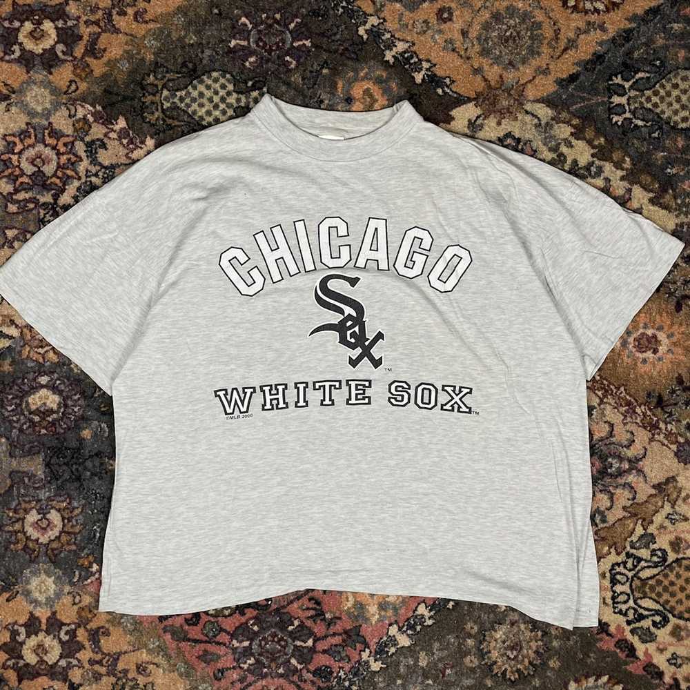 MLB × Made In Usa × Vintage vintage chicago white… - image 1