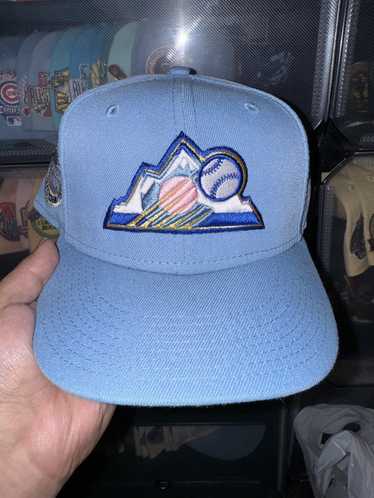 Colorado Rockies Hat sale Club Exclusive Fitted Hat Campfire Collection 7 7/8