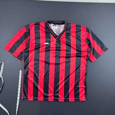 Nike Mitre soccer jersey red black - image 1