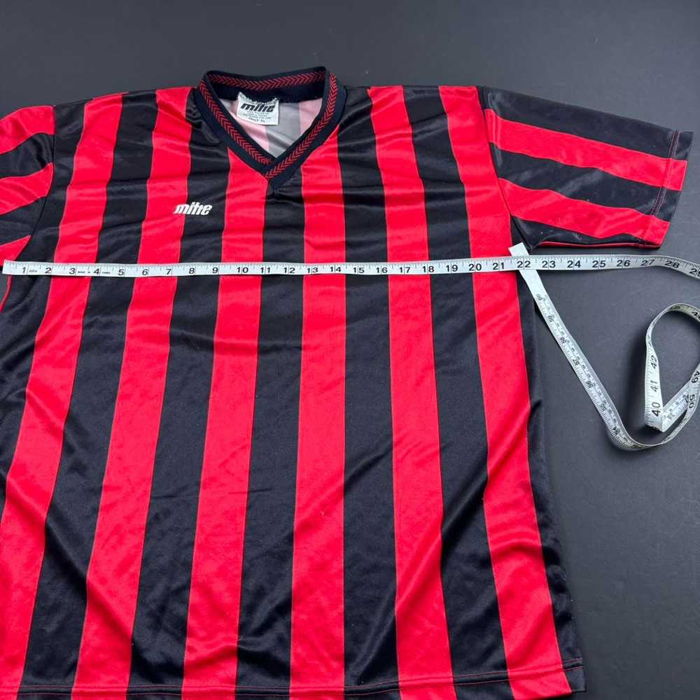Nike Mitre soccer jersey red black - image 3