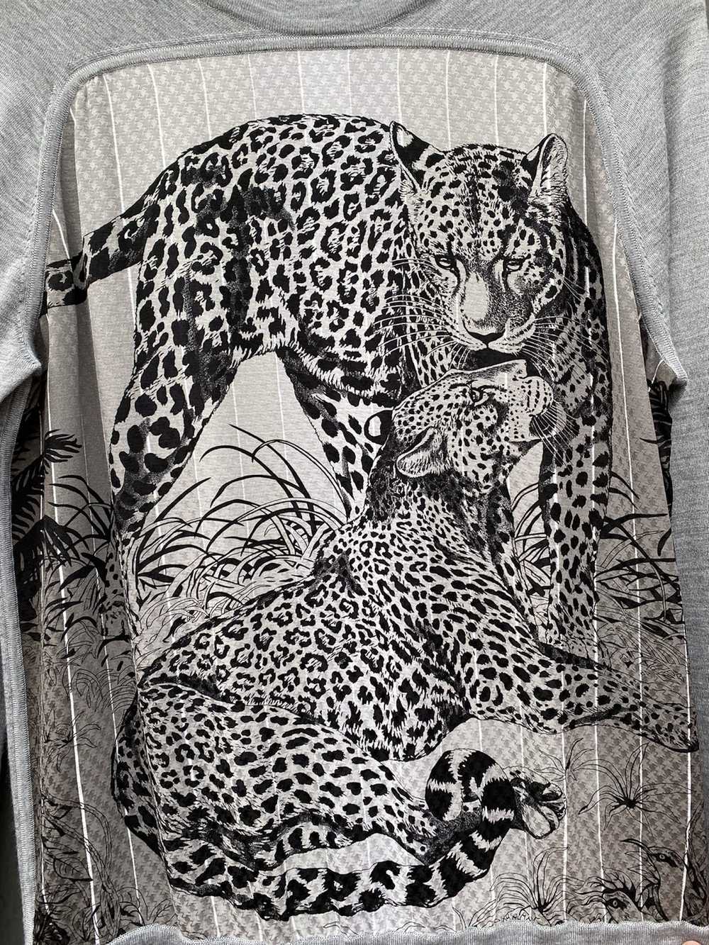 Hermes Hermes Authentic jungle love silk cashmere… - image 4