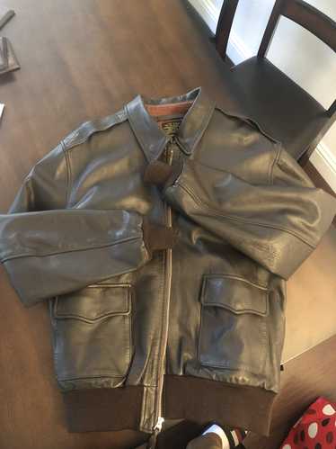 Vintage US Authentic Goatskin A2 USAAF