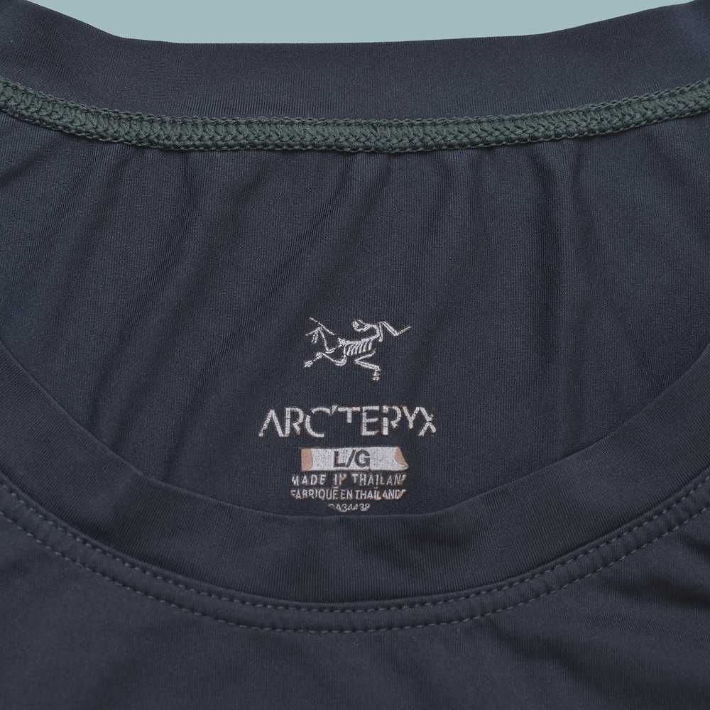 Arc'Teryx ARC’TERYX Dark Green Polyester Mens T-S… - image 2