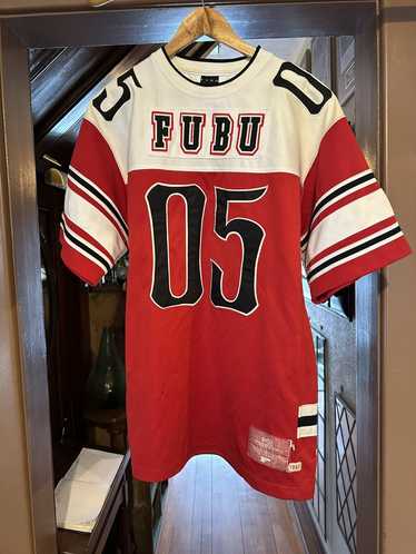 Fubu Fubu 05 No.92 Red and White Jersey 1992