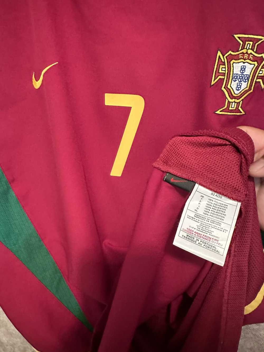 Nike × Soccer Jersey × Vintage Luis Figo Portugal… - image 4
