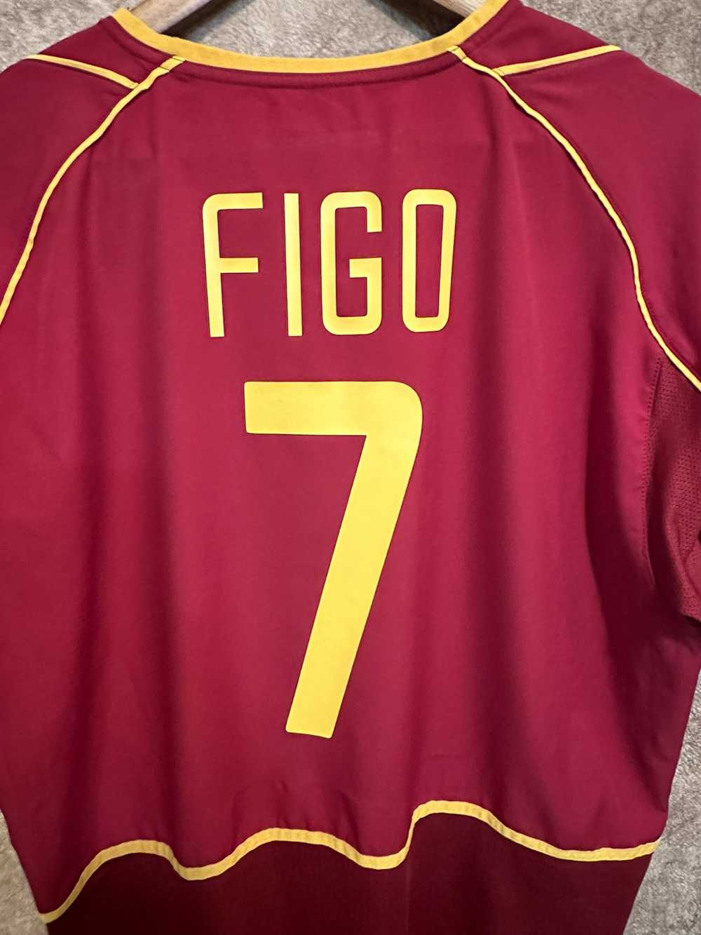 Nike × Soccer Jersey × Vintage Luis Figo Portugal… - image 5