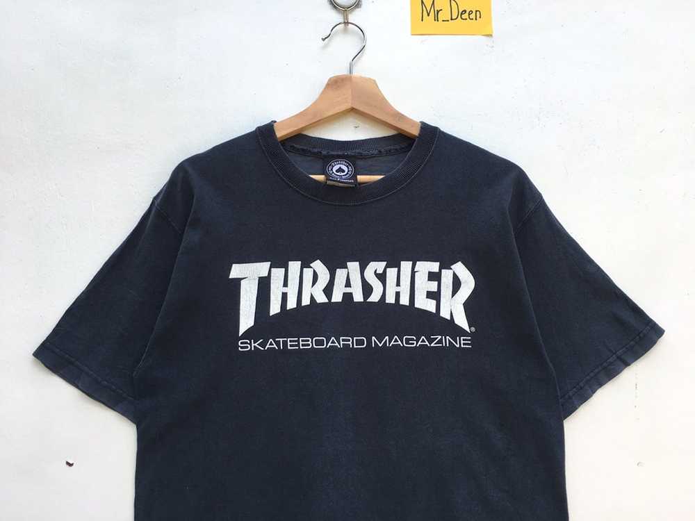 Thrasher × Vintage Vintage 90 THRASHER Tshirt Ska… - image 5