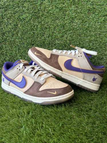 Pre-owned Nike Dunk Low Setsubun Size 9.5 Dq5009-268 Brown Purple Beige 2023  In Multicolor