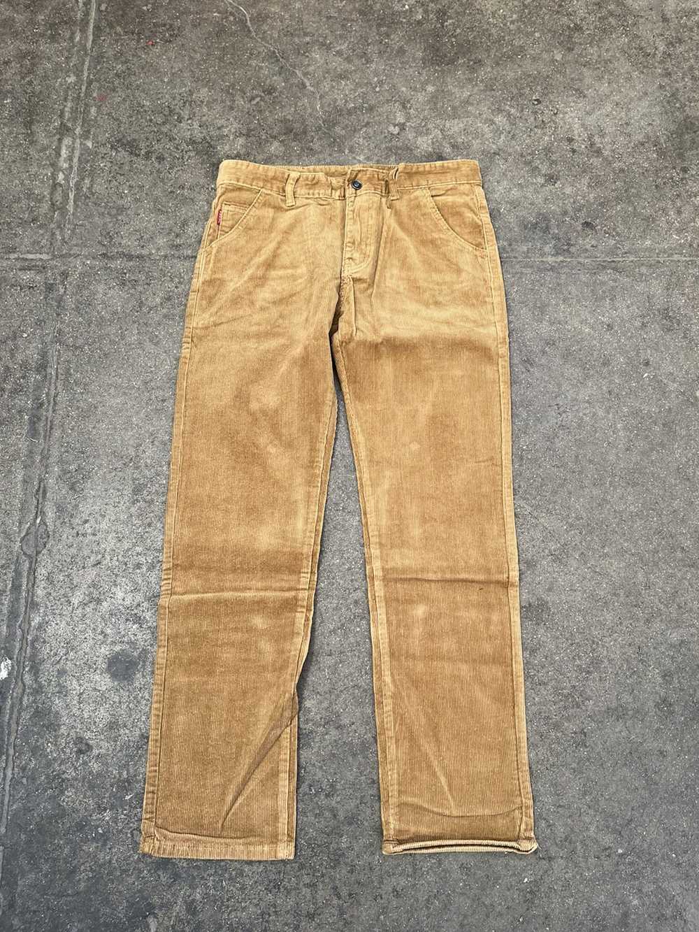 Streetwear × Vintage Corduroy Pants Wheat Brown - image 1