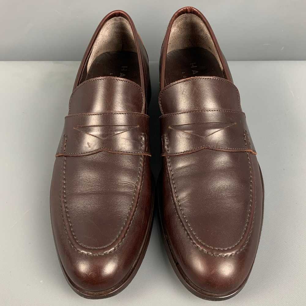 Harrys Of London Brown Leather Penny Loafers - image 4
