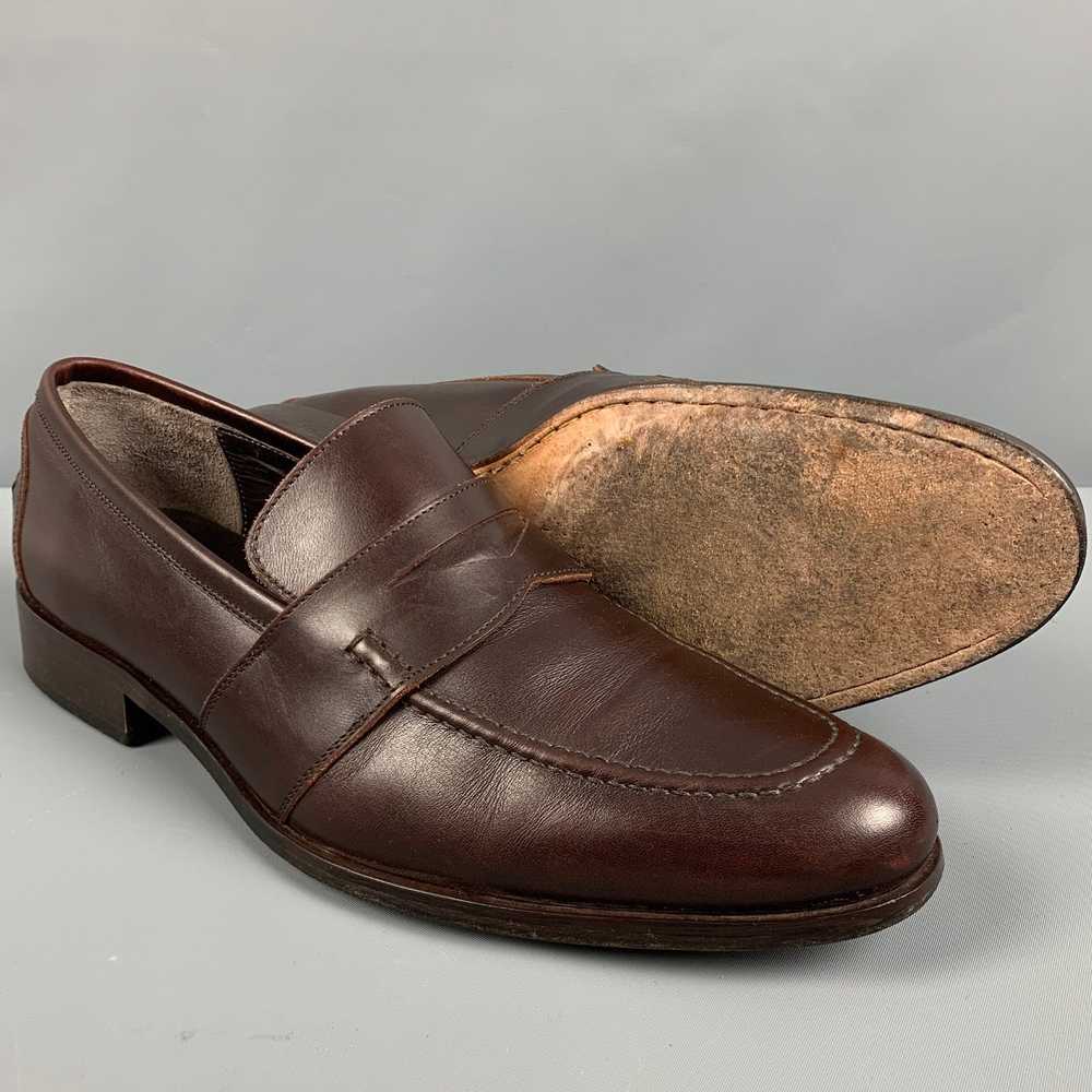 Harrys Of London Brown Leather Penny Loafers - image 5