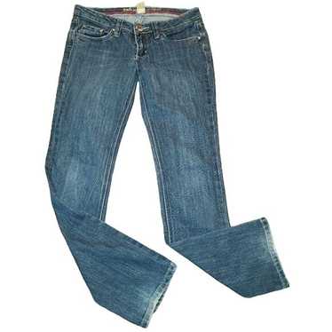 Refuge Women's Button Fly Stretch Skinny Medium Wash Denim Jeans Size 0  Blue | eBay