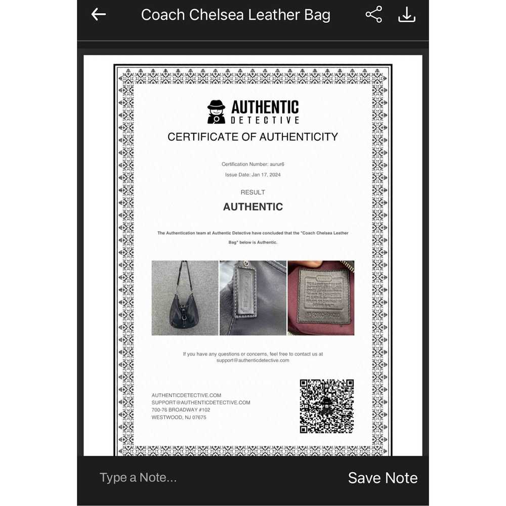 Coach Coach Crossbody Bag Medium Black Chelsea So… - image 8
