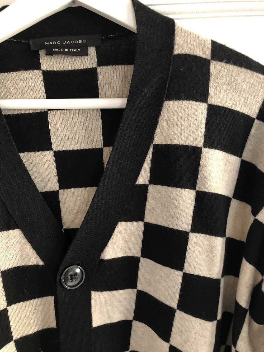 Marc Jacobs Marc Jacobs checkered cardigan - image 2