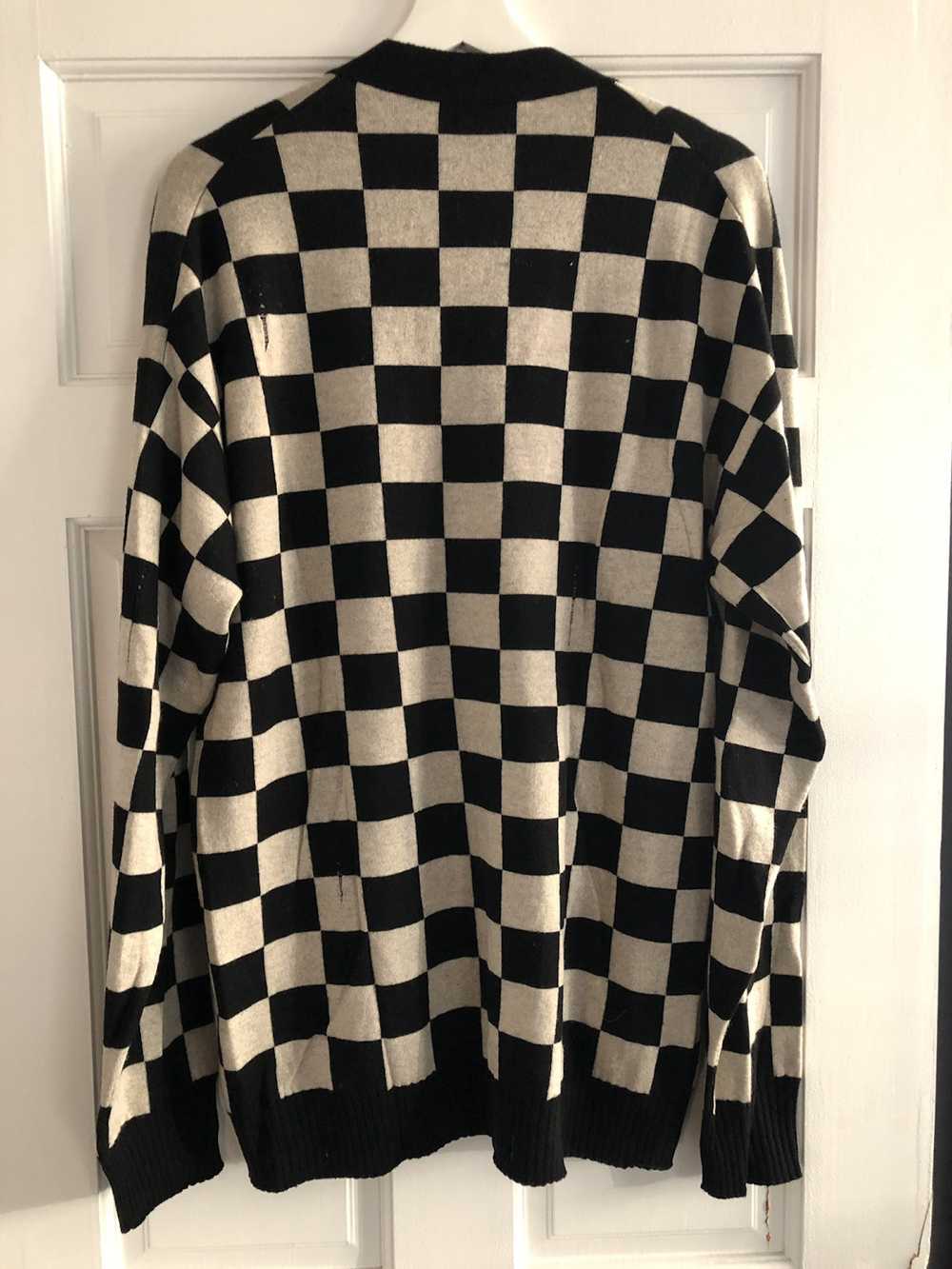 Marc Jacobs Marc Jacobs checkered cardigan - image 4