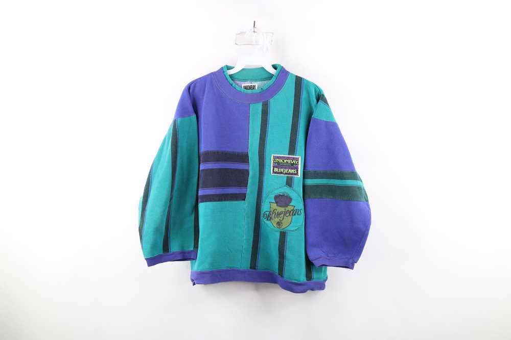 Unionbay × Vintage Vintage 90s Unionbay Striped C… - image 1