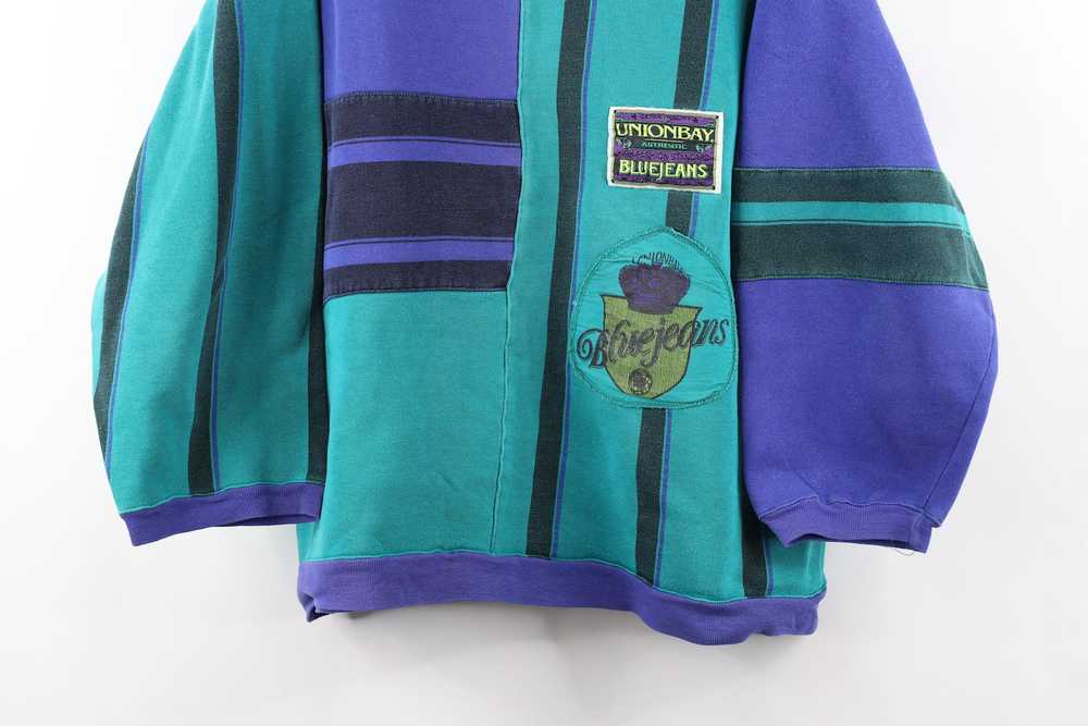 Unionbay × Vintage Vintage 90s Unionbay Striped C… - image 3