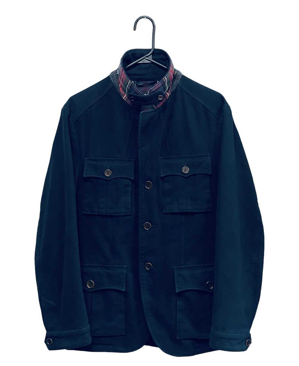 Bogner × Luxury BOGNER Men's Jacket Cotton Navy B… - image 1