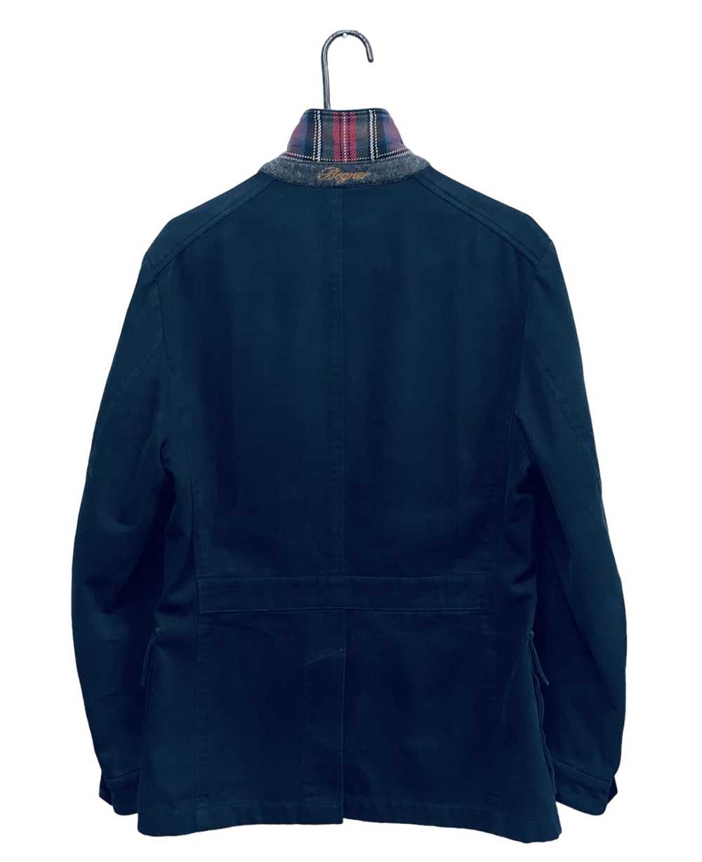 Bogner × Luxury BOGNER Men's Jacket Cotton Navy B… - image 3