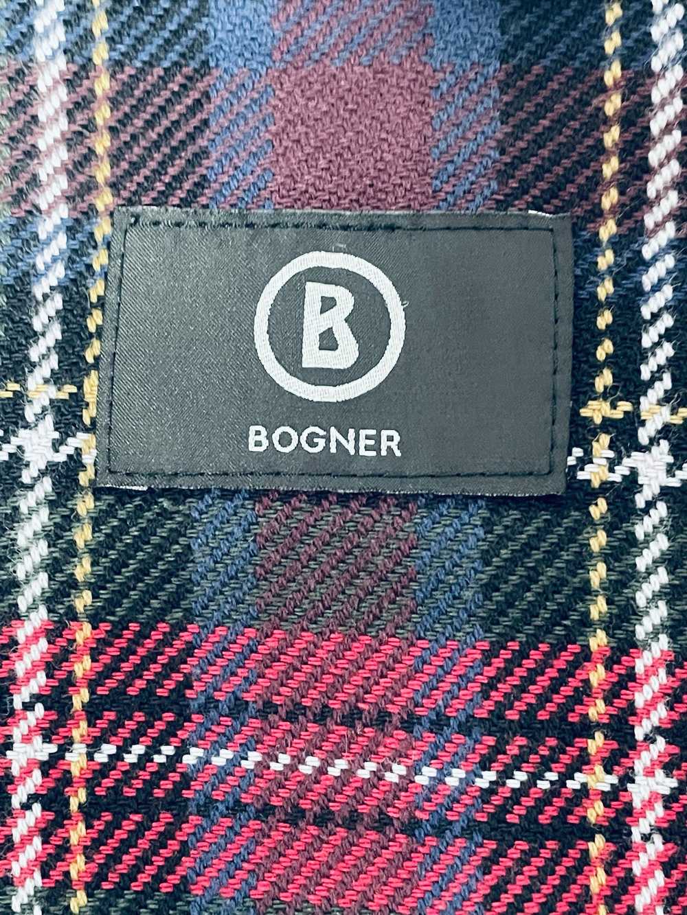 Bogner × Luxury BOGNER Men's Jacket Cotton Navy B… - image 7