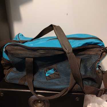 Nike Brasilia Duffel Bag Royal Blue Vintage 90s Training Medium