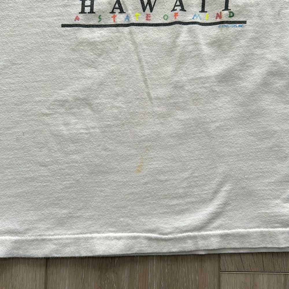 Vintage 90s Hawaii Tourist Short Sleeve Shirt - image 3