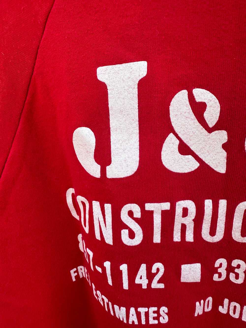 J & J Construction Sweatshirt - image 2