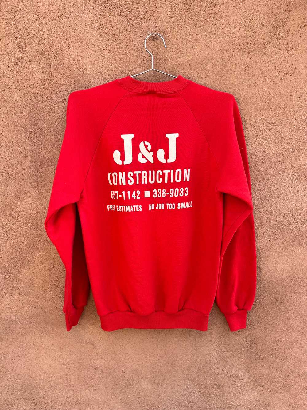 J & J Construction Sweatshirt - image 3